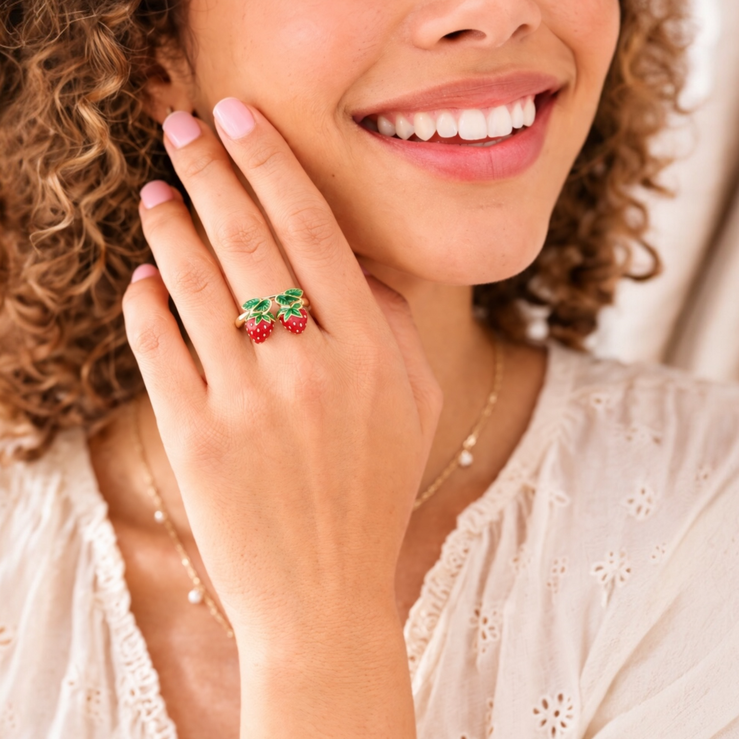 Anillo frutillas