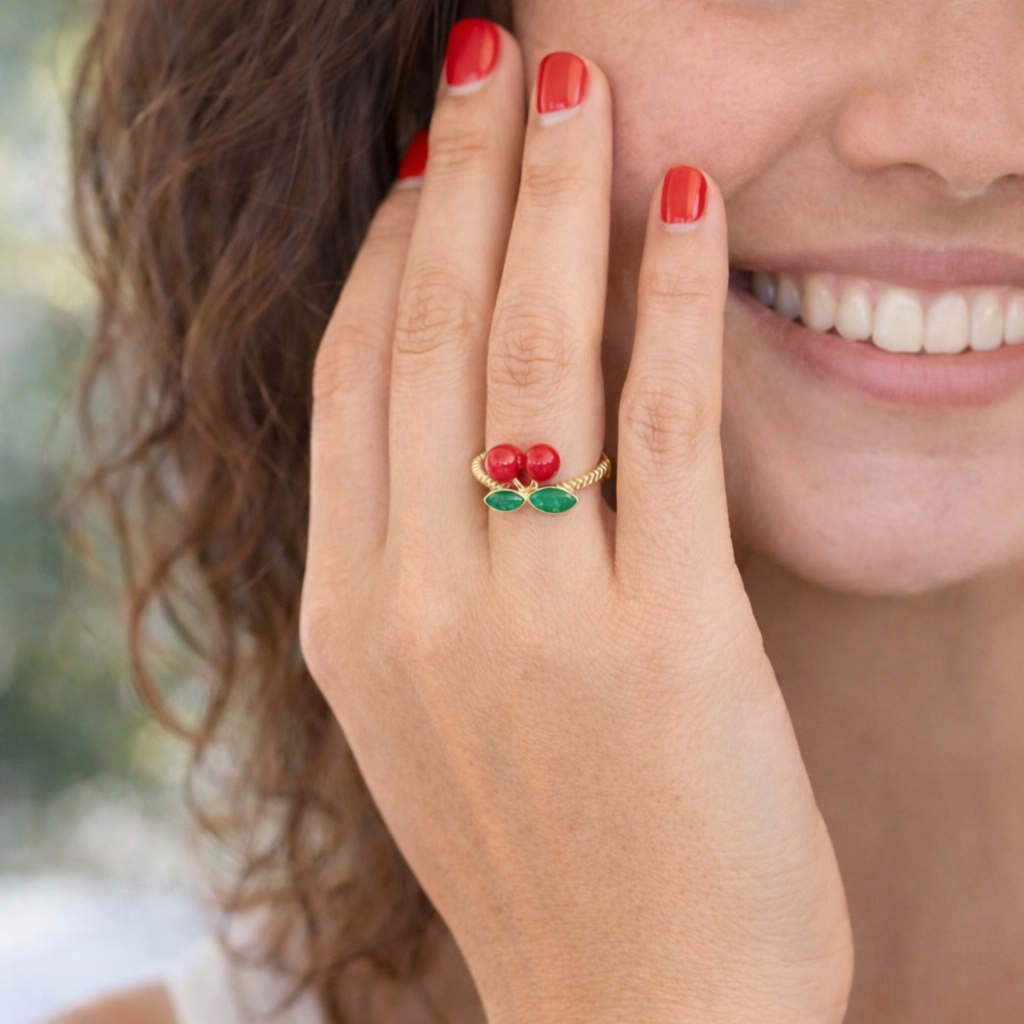 Anillo cerezas