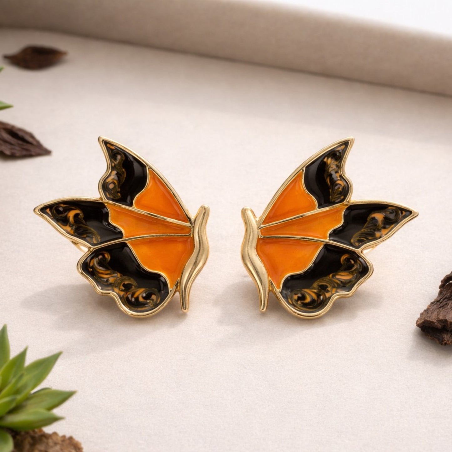 Mariposas esmaltadas
