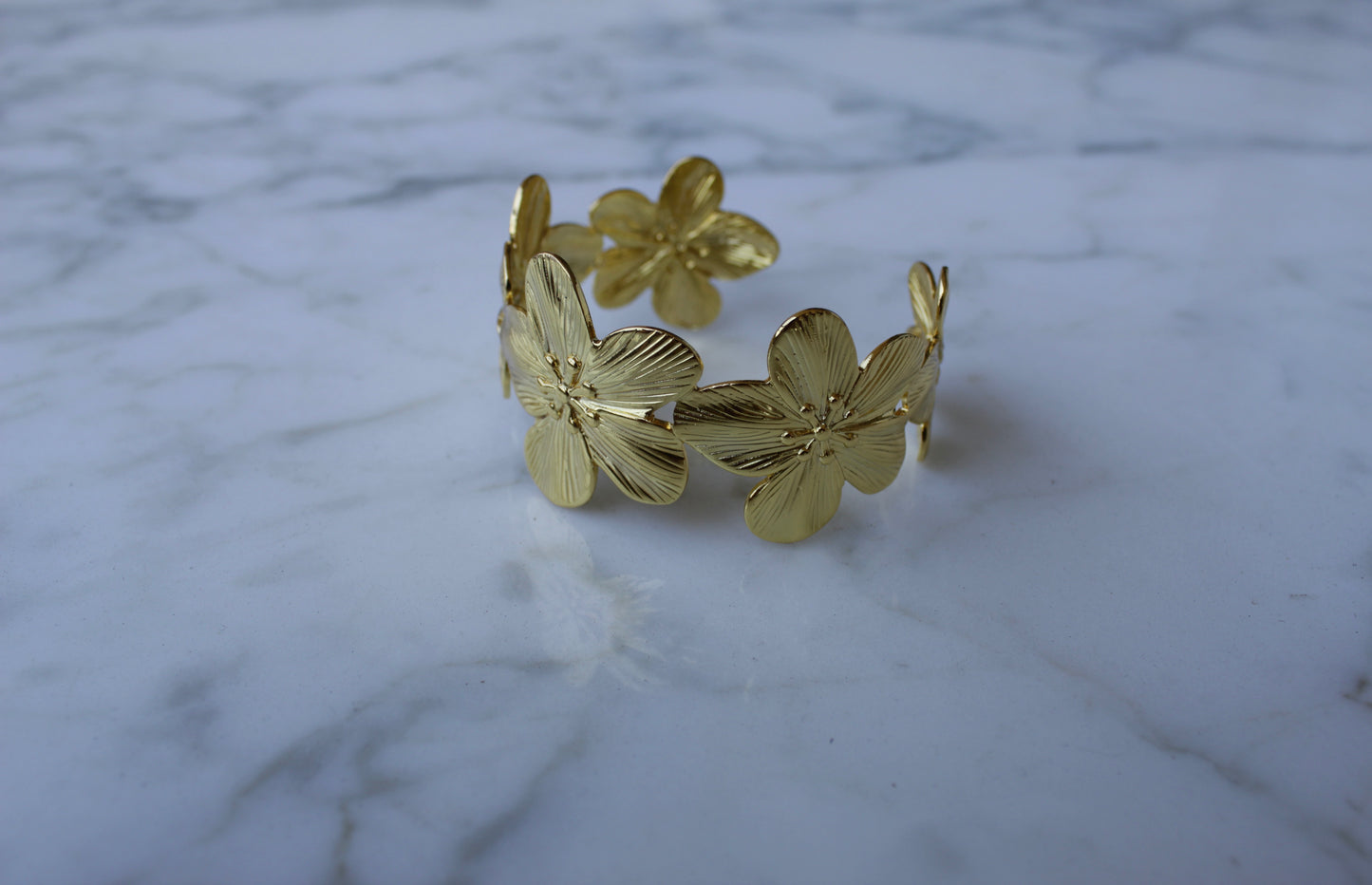 Brazalete Grueso Dorado