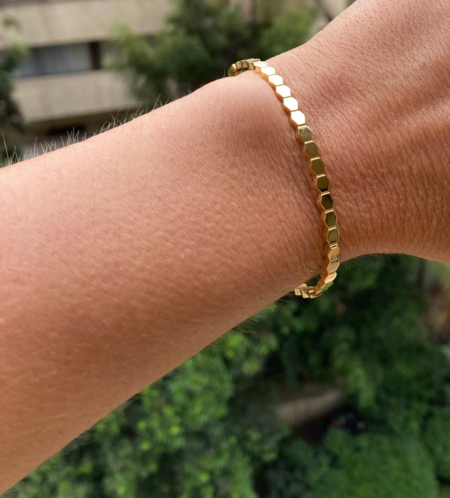 Brazalete Mediano Dorado