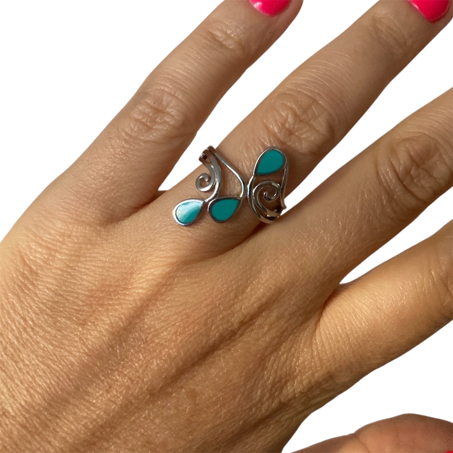 Anillo Espiral Plata 925