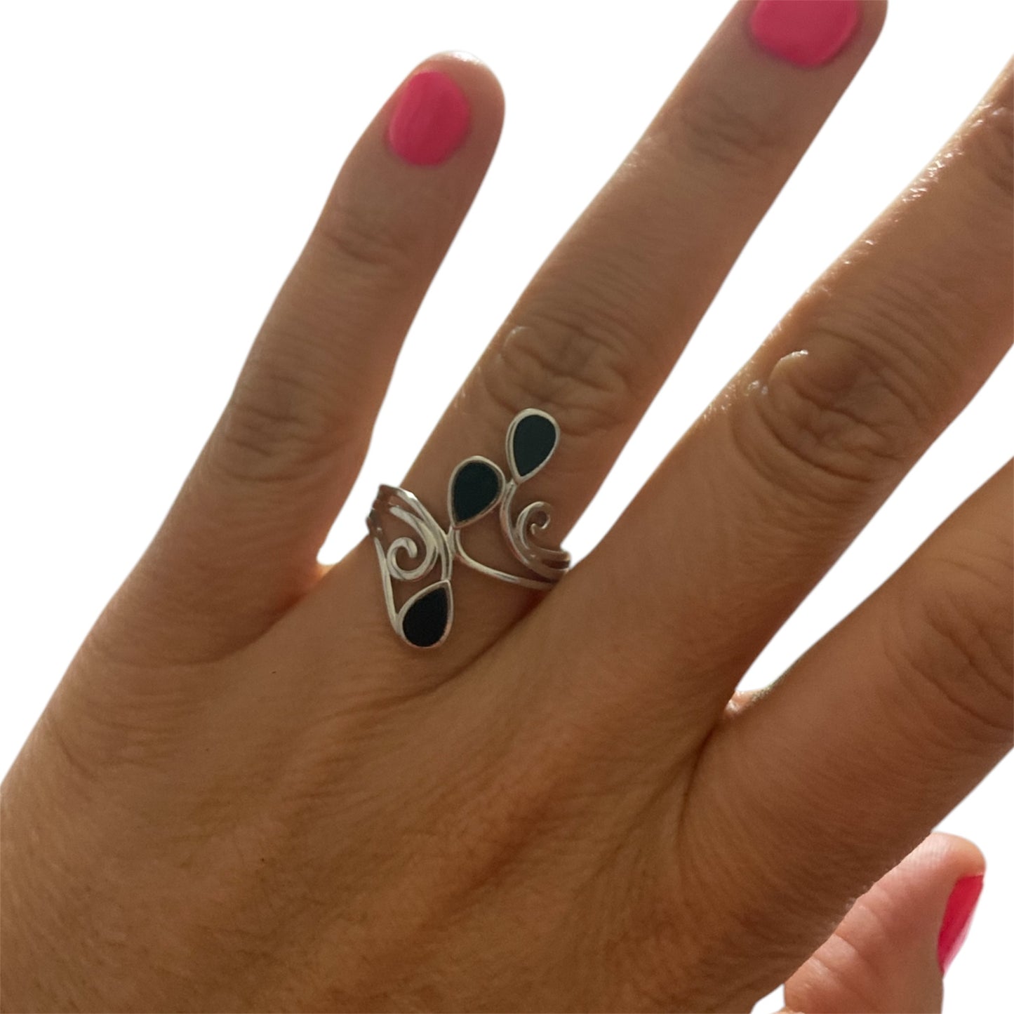Anillo Espiral Plata 925