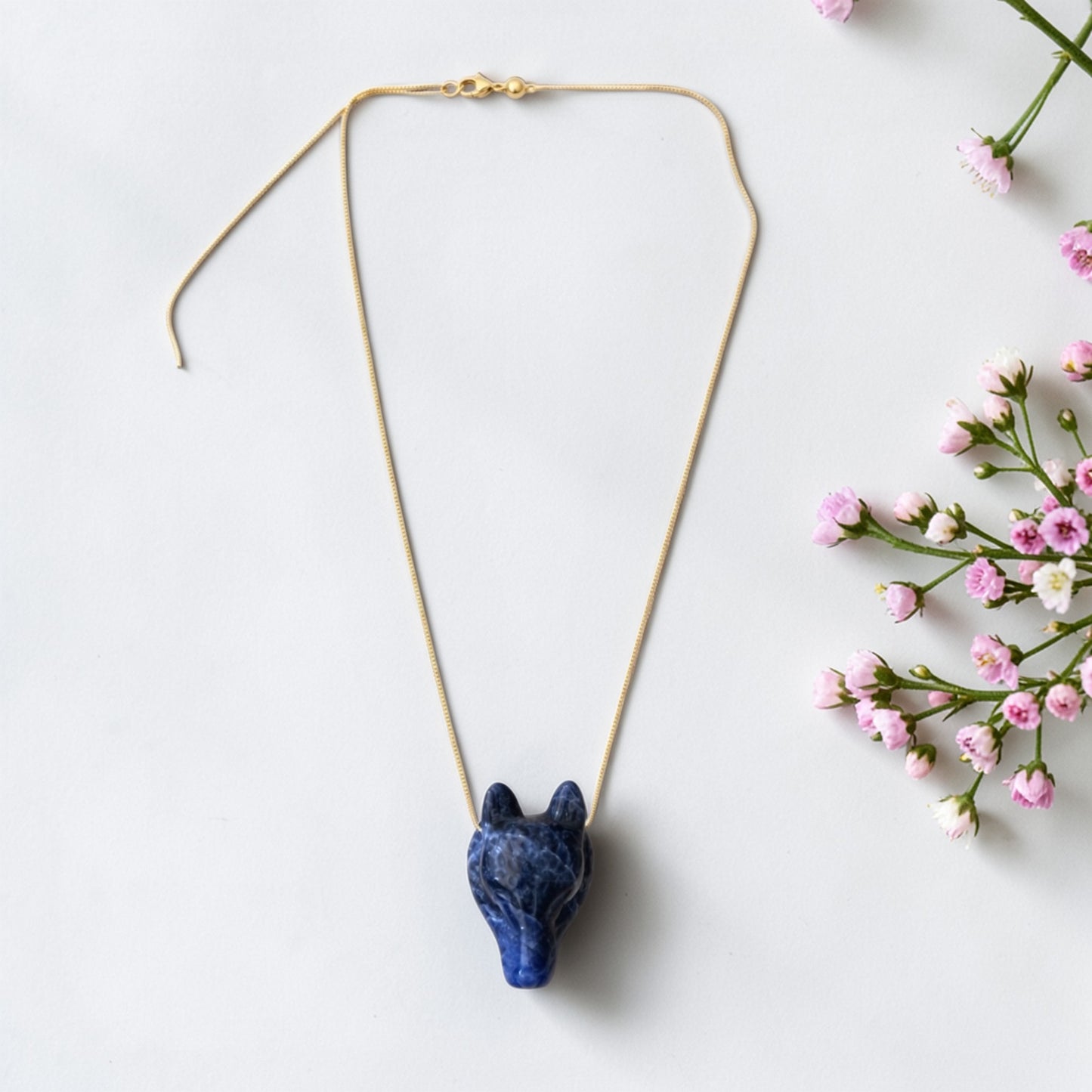 Collar Lobo Piedras Naturales - Energía que se lleva puesta