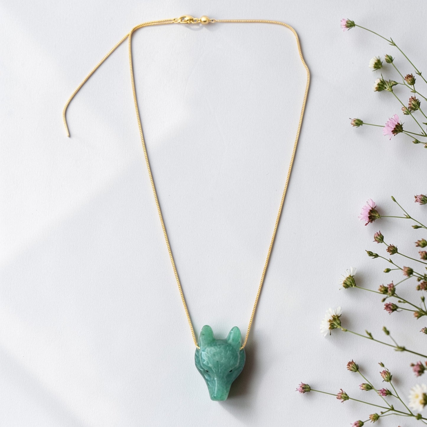 Collar Lobo Piedras Naturales - Energía que se lleva puesta