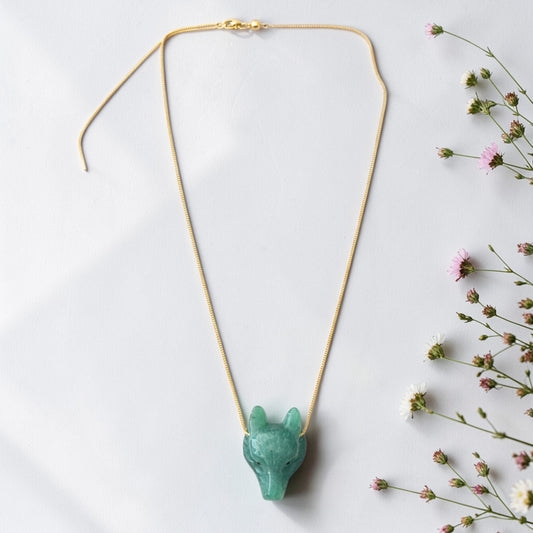 Collar Lobo Piedras Naturales - Energía que se lleva puesta
